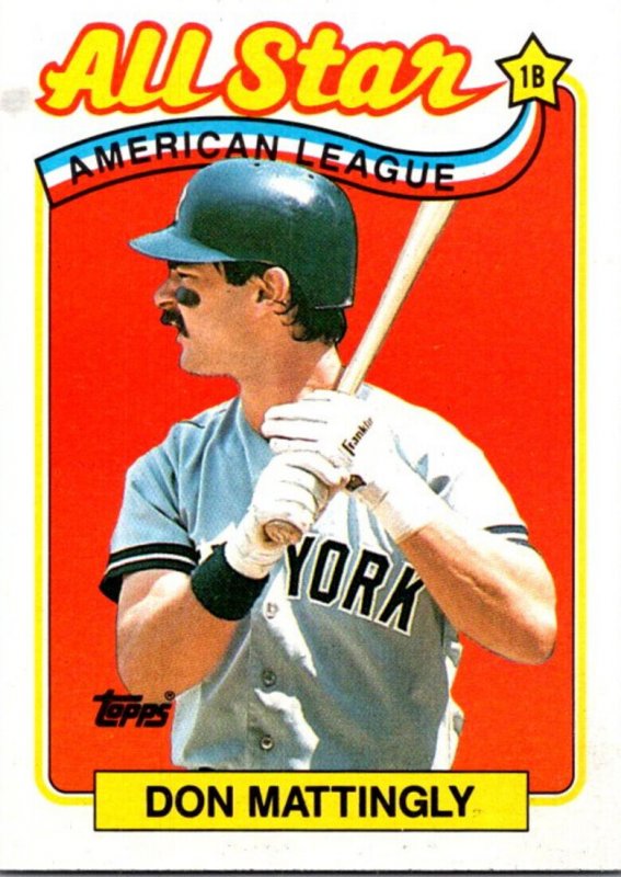 Topps All Star Don Mattingly Baseball Card