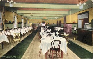 Postcard 1915 Colorado Springs Colorado Dining New Eldorado Restaurant CO24-1684