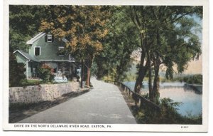 Postcard Drive on North Delaware River Road Easton PA