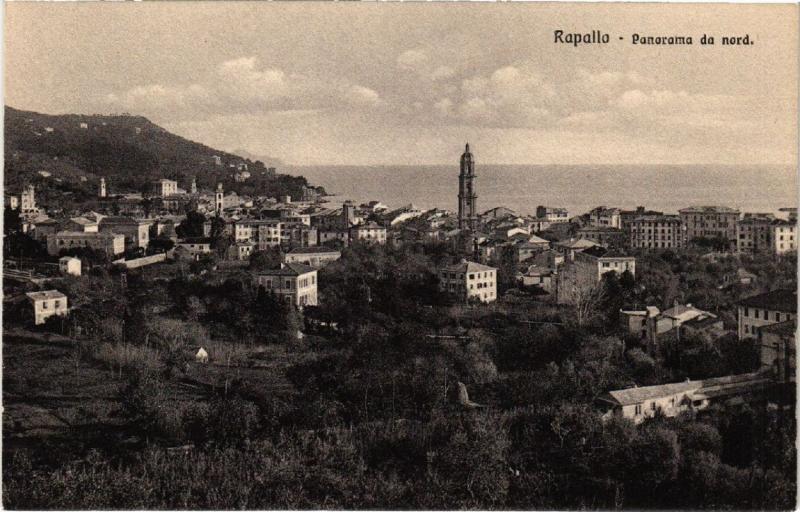 CPA RAPALLO Panorama da nord. ITALY (530165)