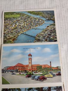 Portland, Oregon and Vicinity 18 Postcard Souvenir Folder Cards