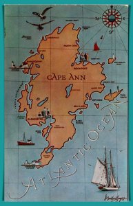 Massachusetts, Cape Ann - Map -  [MA-973]