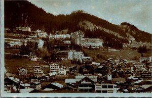 Switzerland Leysin Vintage RPPC C033