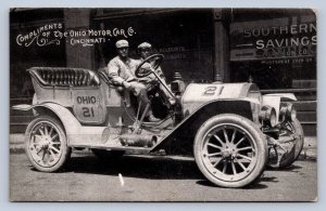 J91/ Cincinnati Ohio Postcard c1910 Ohio Motor Car Company Race Tour 335