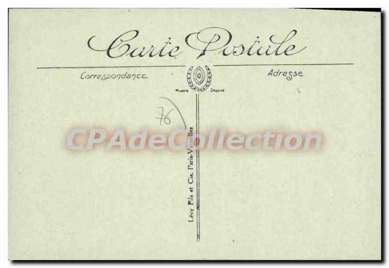 Old Postcard Caudebec en Caux Marine Hotel