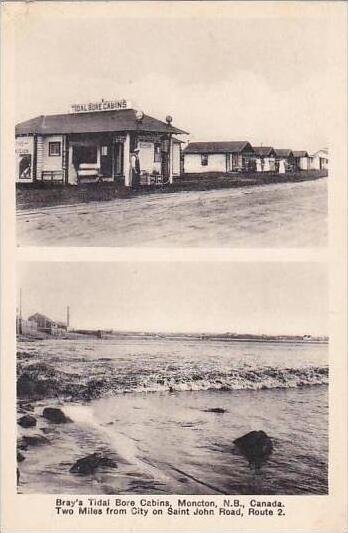 Canada New Brunswick Moncton Brays Tidal Bore Cabins &  Gas Station