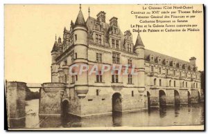 Old Postcard Chateau Chenonceau