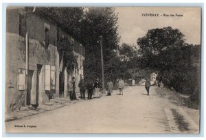 c1910 Street of Bridges Treveray Meuse Grand Est France Antique Posted Postcard