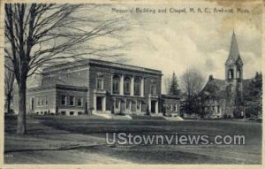 Memorial Building & Chapel - Amherst, Massachusetts MA  