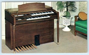 Advertising GULBRANSEN TRANSISTOR ORGAN ~ Model G-3 ca 1960s Postcard