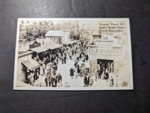 Mint USA RPPC Postcard Ghost Town Knotts Berry Place Buena Park CA