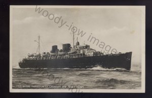 f2141 - British Ferry - Empire Parkeston - built 1930 - postcard