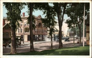 Wolfeboro New Hampshire NH Main St. c1910 Detroit Publishing Postcard