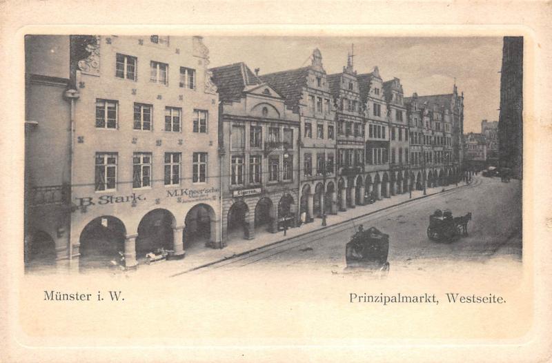 B93250 munster i w prinzipalmarkt westseite germany