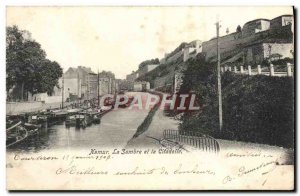 Old Postcard The Namur Sambre and Citadelie