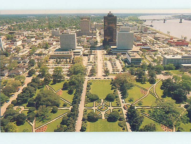 Unused Pre-1980 AERIAL VIEW Baton Rouge Louisiana LA hs8170