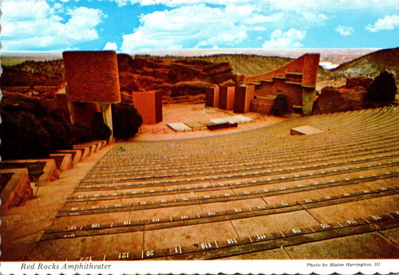 Colorado Denver Mountain Parks Red Rocks Amphitheatre