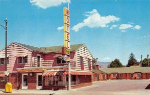 HEBER CITY, UT Utah  TURNER MOTEL & CAFE  Roadside  WASATCH CO  c1950's Postcard