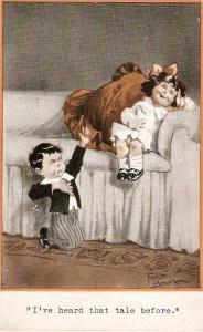 \I've heard that tale before\ Nice Children PC by F. Spurgin
