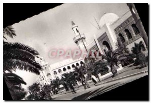 Old Postcard Sfax Tunisia Hotel de Ville and Avenue Jules Gau