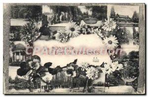 Old Postcard Bois de Vincennes