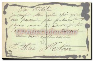 Postcard Old Puligny-Montrachet monument