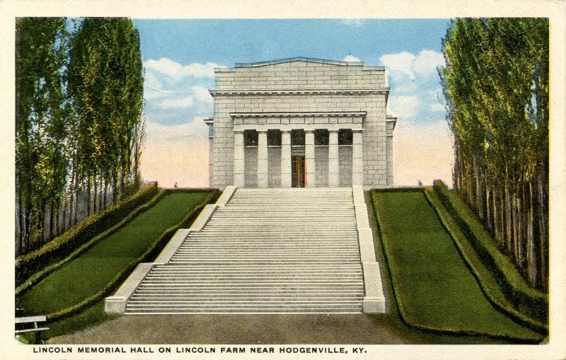 KY - Hodgenville. Lincoln Memorial Hall