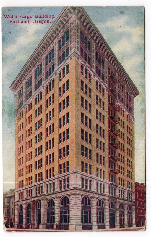 Portland, Oregon, Wells - Fargo Building