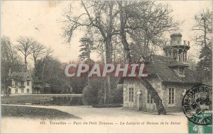 'Old Postcard Versailles Petit Trianon Park and The Dairy Queen''s House'