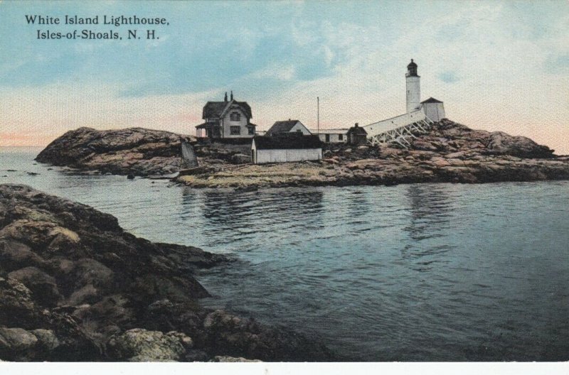 Isles-0f-Shoals , New Hampshire , 00-10s ; White Island LIGHTHOUSE