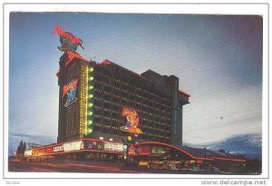 Exterior, Harvey's Resort Hotel, South Lake Tahoe, Nevada, 40-60s