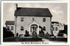 The Selby Guest House Hotel Williamsburg VA Vintage Postcard E19