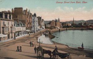 Scotland Postcard - Oban, George Street From East  SW20608