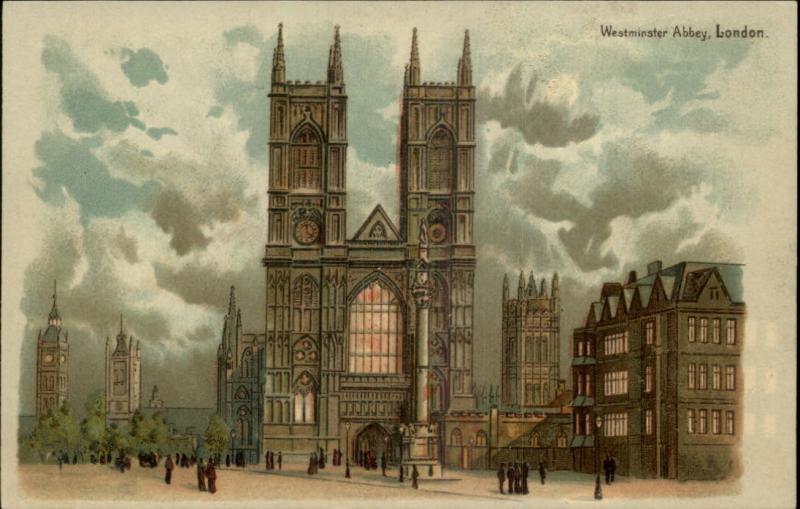 London Westminster Abbey Hold to Light HTL Transparency c...