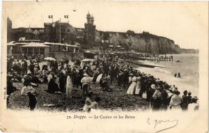 CPA DIEPPE-Le Casino et-les-BAINS (347381)