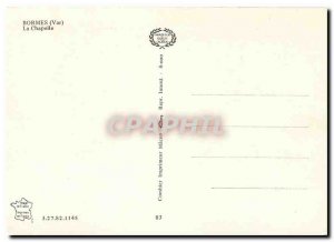 Postcard Modern Bormes Var La Chapelle