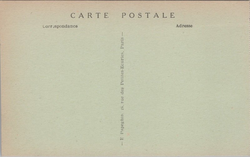 France Paris L'Avenue des Champs Elysées Vintage Postcard 04.97