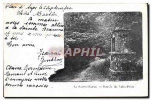 Old Postcard La Sainte Baume Montee St Pilon