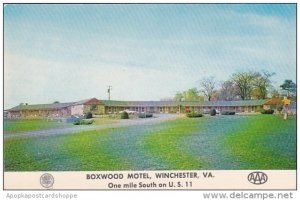 Virginia Wincheswter Boxwood Motel