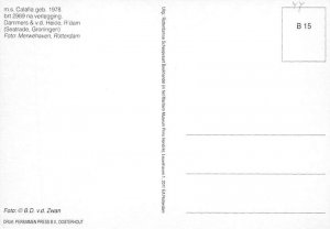 MS Calafia Freighter Ship 