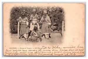 Group of Targuis Algeria UDB Postcard U24