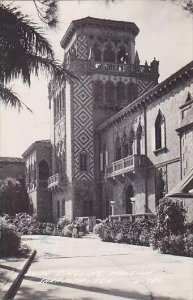 Florida Sarasota Ringling Mansion 1948 Real Photo RPPC