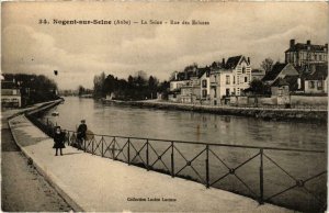 CPA Nogent sur Seine- La Seine, Rue des Ecluses FRANCE (1007567)