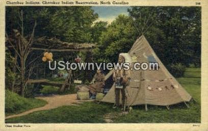 Cherokee Indians - North Carolina NC  