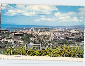 Postcard Downtown Honolulu, Hawaii