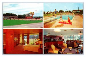 Park Terrace Motel Multi View South Fulton Tennessee TN Chrome Postcard H19