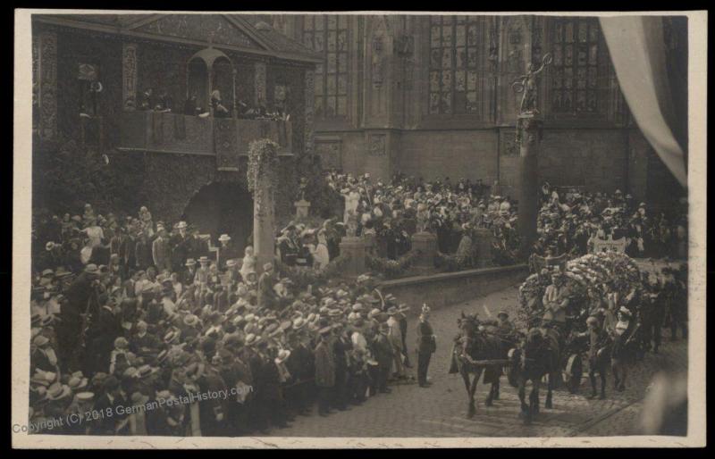 Bavaria Germany 1912 Nuernberg Nuremberg  RPPC 80391