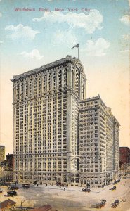 White Hall Building New York City 1910c postcard