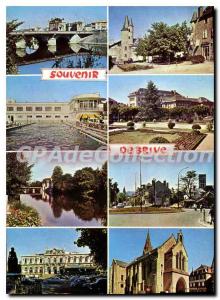 Modern Postcard Brive pool deck theater Church Bridge Cardinal