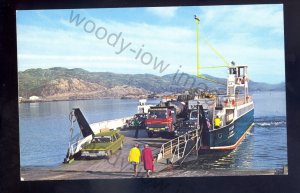 f2364 - Scottish Car Ferry - Kyleakin, Isle of Sky, Inverness - postcard